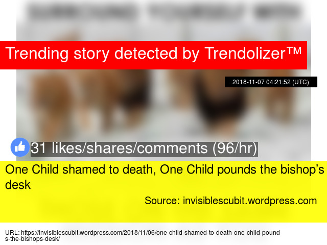 One Child Shamed To Pounds The Bi 8217